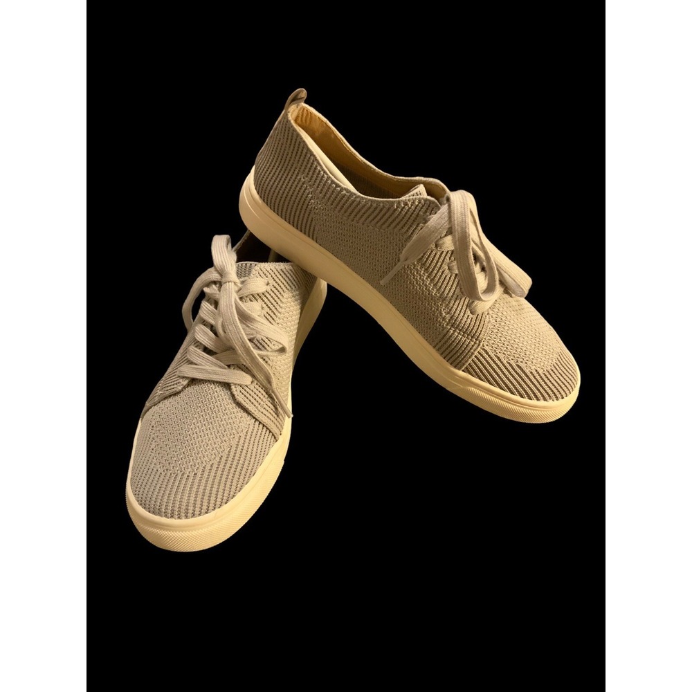 Lucky Brand LP-LADDIX SWEATER LOOK SNEAKERS TAUPE SZ 7.5M
